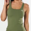 Women STAX Tanks & Singlets | Body Tank Nandex Khaki