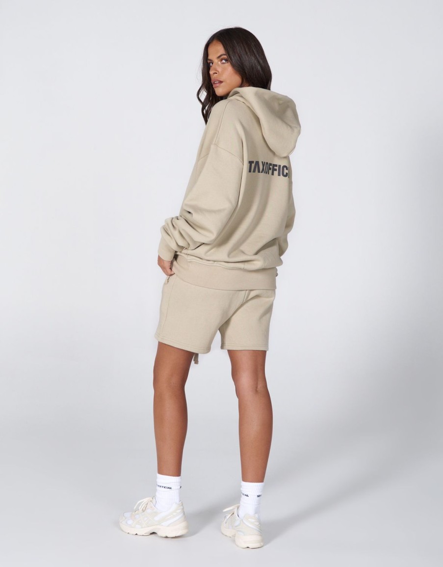 Women STAX Hoodies & Sweaters | Elements Hoodie Wheat Beige