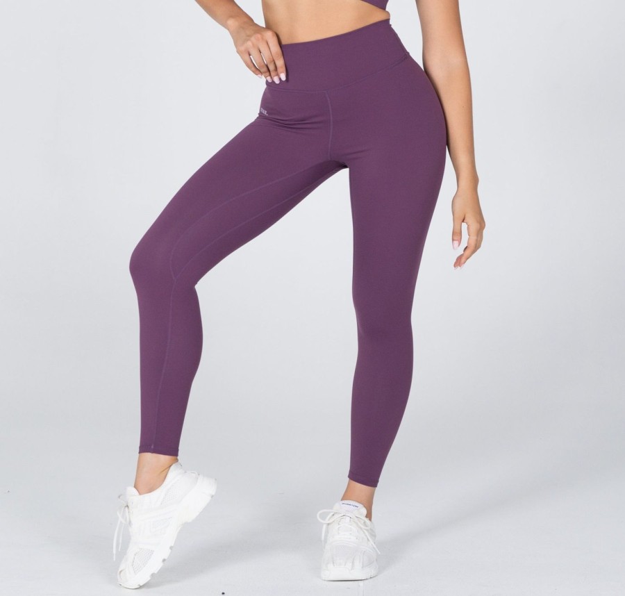 Women STAX Tights & Leggings | Full Length Tights Nandex Original Iris Purple