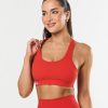 Women STAX Sports Bras & Crop Tops | Classic Crop Nandex Red