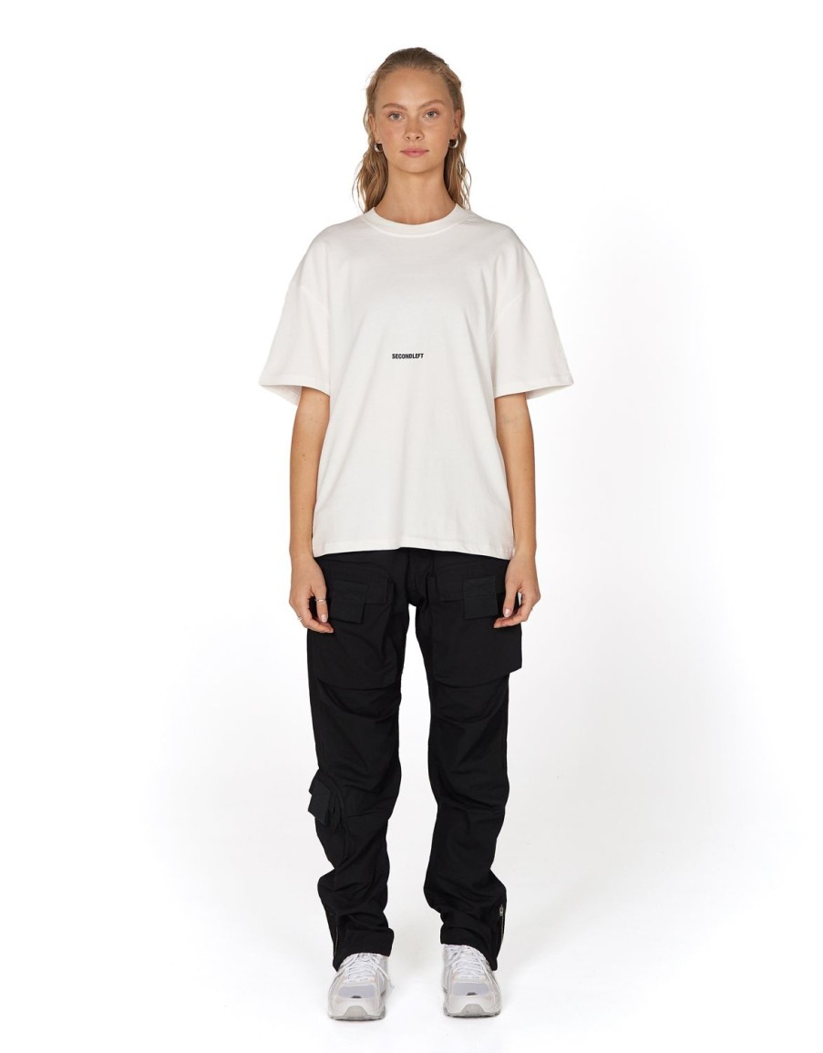 Women STAX Tees | Cropped Classic Tee White