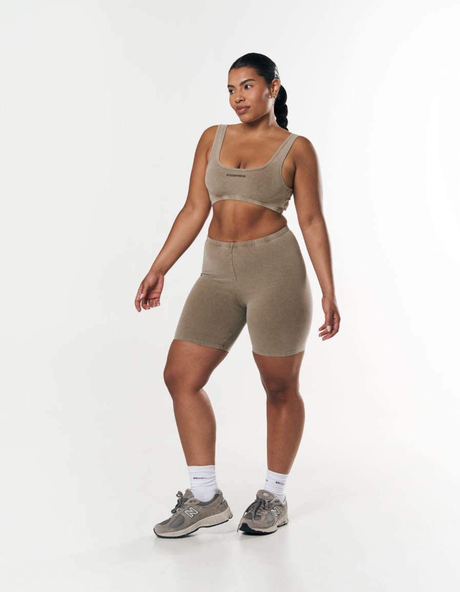 Women STAX Sports Bras & Crop Tops | Oos Crop Earth