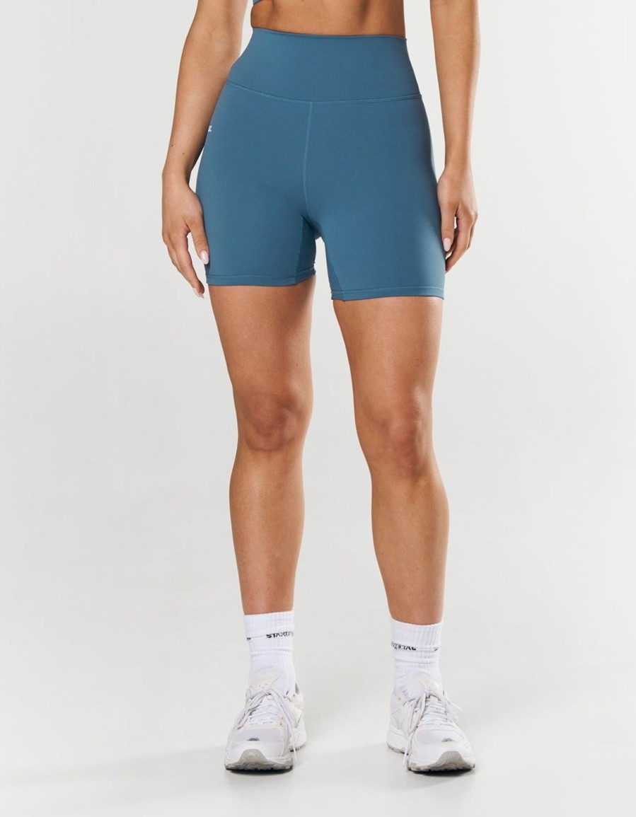 Women STAX Shorts | Midi Bike Shorts Nandex Dark Blue