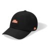 Women STAX Caps | Official Cursive Dad Cap Black/Orange