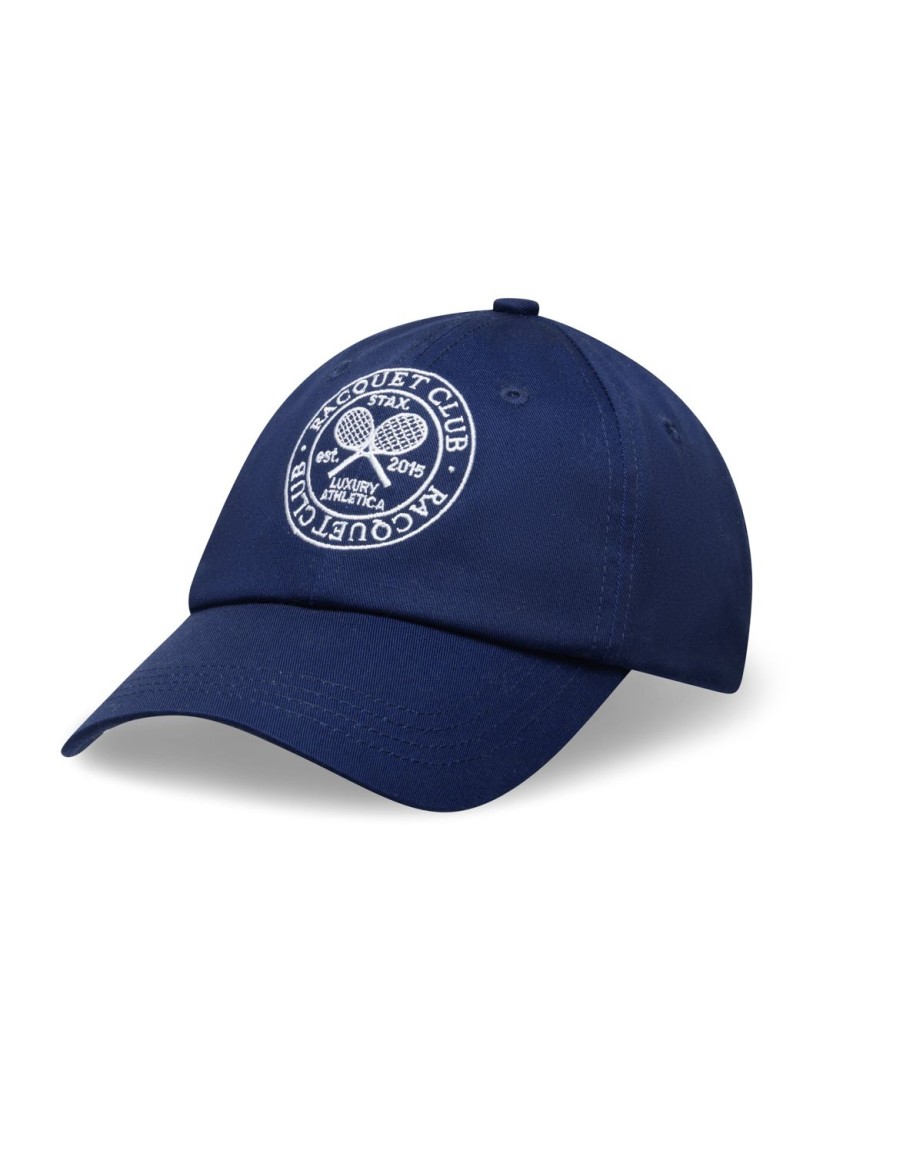 Women STAX Caps | Racquet Club Logo Cap Navy