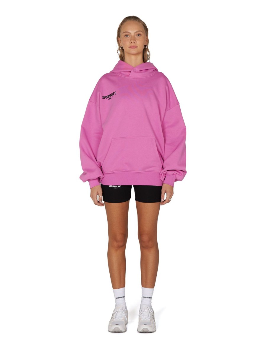 Women STAX Hoodies & Sweaters | Foam Hoodie Pink