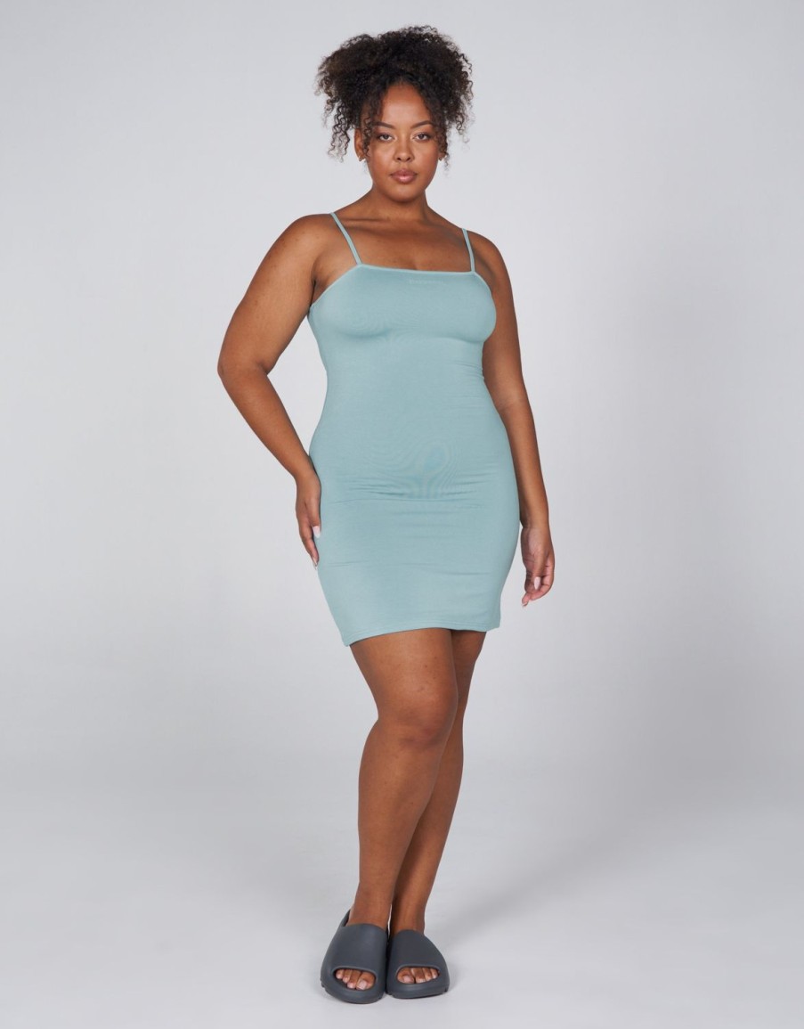 Women STAX Dresses | Aw Springs Midi Dress Capri (Blue)