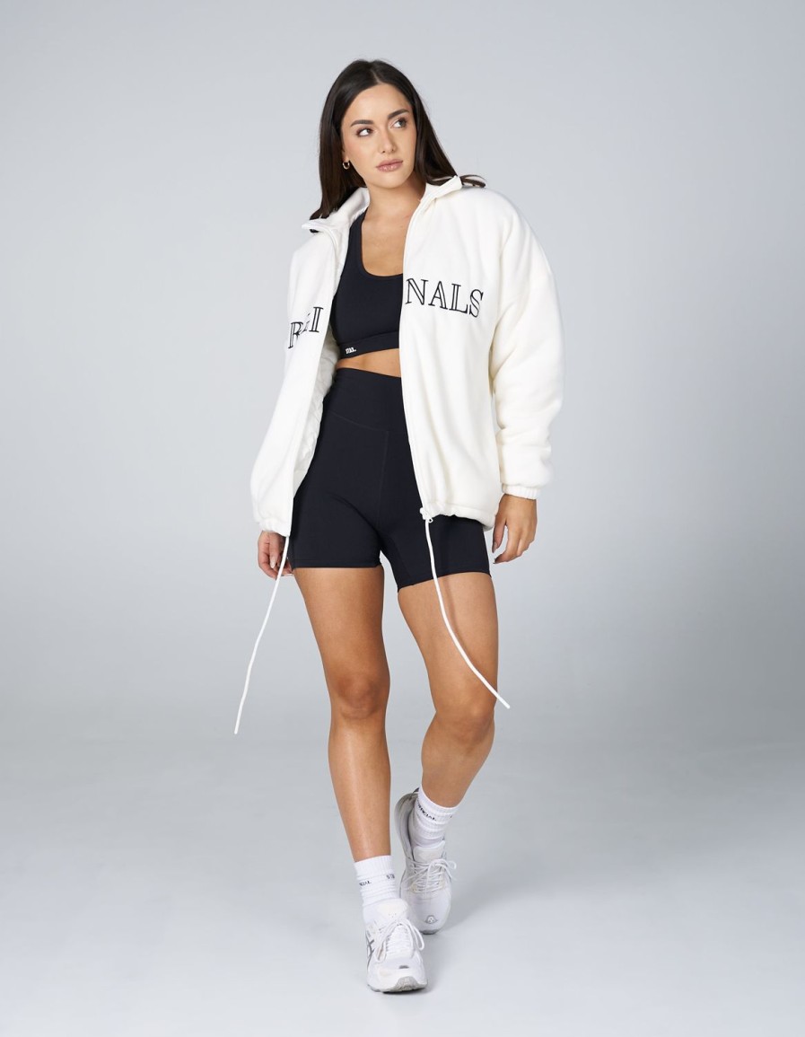 Women STAX Jackets & Coats | Originals Polar Fleece Jacket White