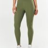 Women STAX Tights & Leggings | Full Length Tights Nandex Original Khaki