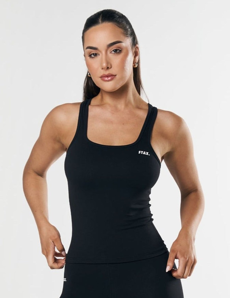 Women STAX Tanks & Singlets | Body Tank Nandex Black