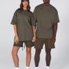 Women STAX Tees | Elements Tee Bark Brown