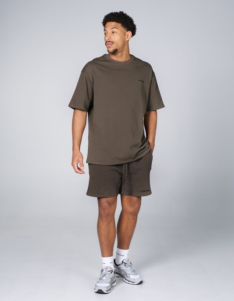 Women STAX Tees | Elements Tee Bark Brown