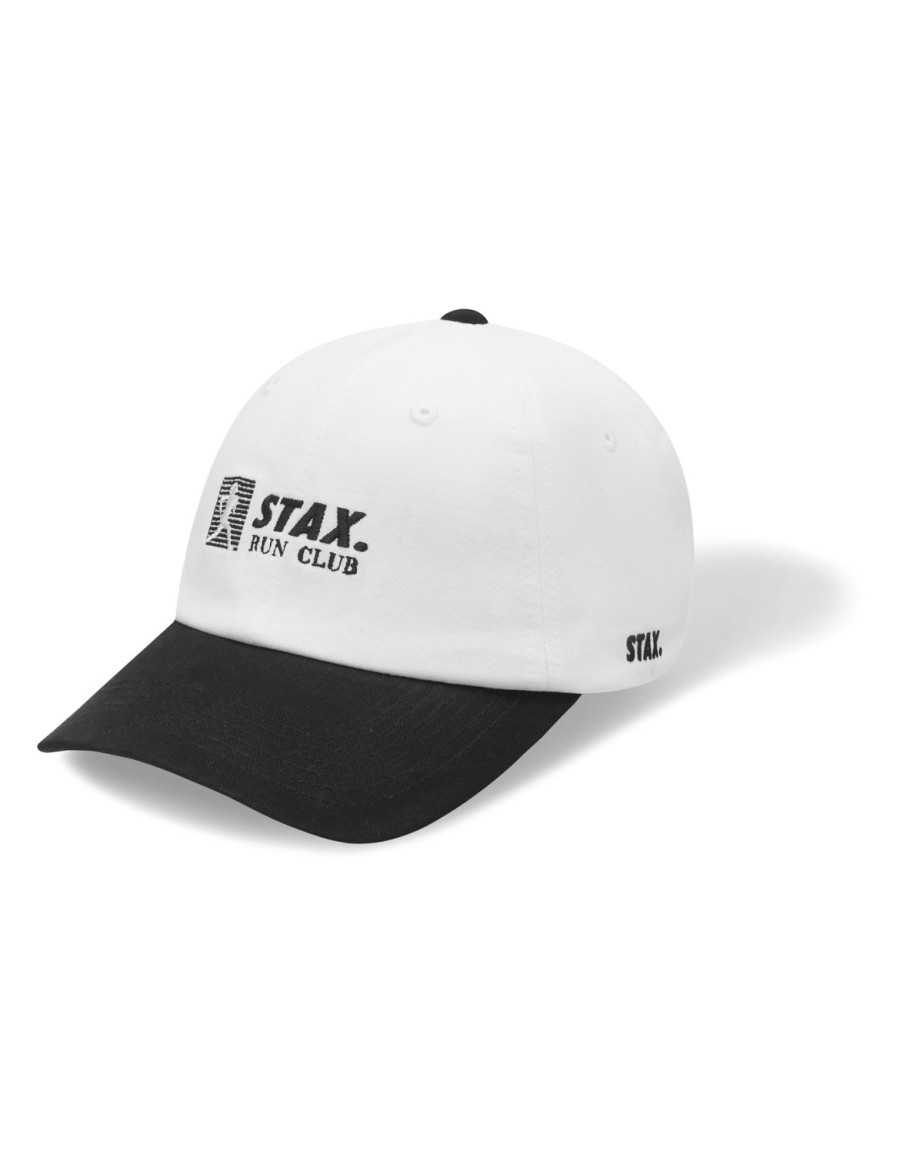 Women STAX Caps | Run Club Dad Cap Black