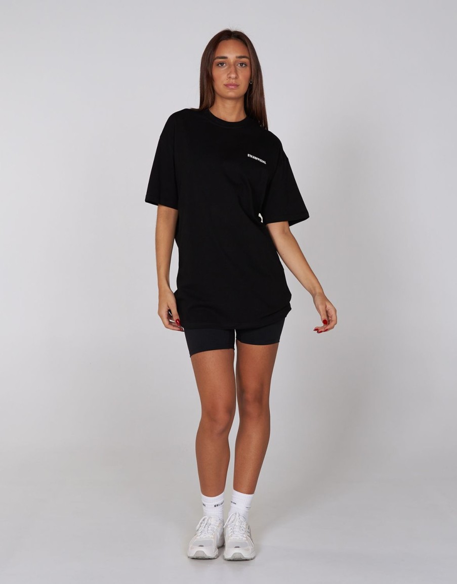 Women STAX Tees | Unisex Tee Black