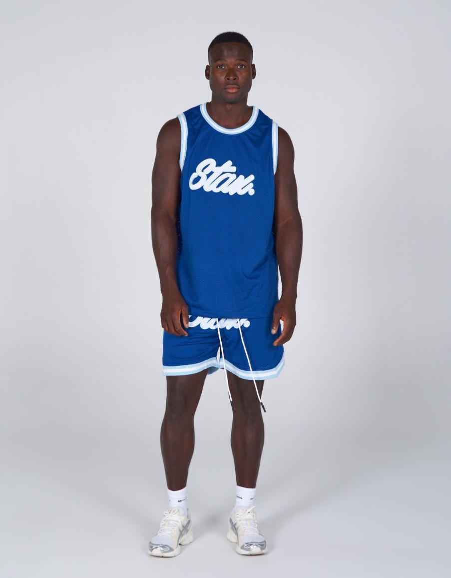 Men STAX Shorts | Court Drip Basketball Shorts Duke