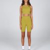 Women STAX Shorts | Aw Bike Shorts Mustard (Sadzi)