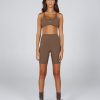 Women STAX Shorts | Aw Western Bike Shorts Tuscan (Brown)