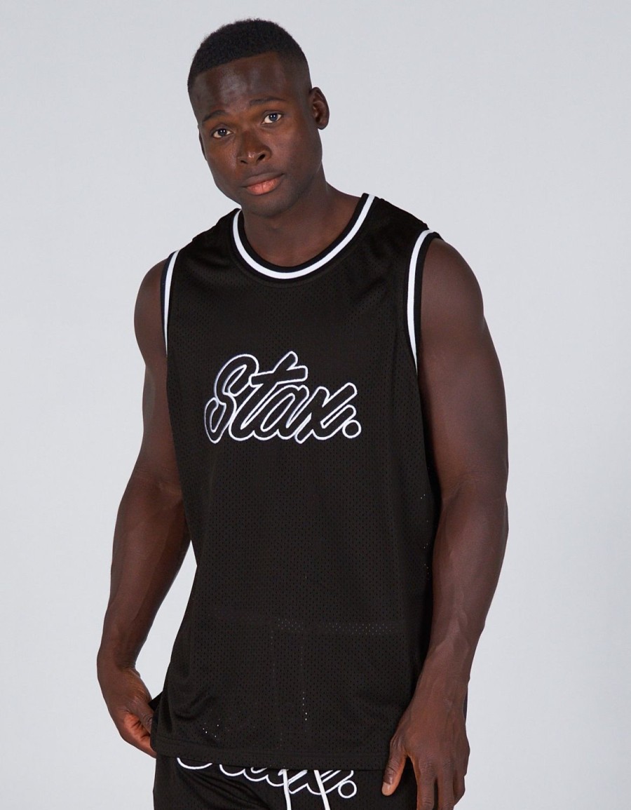 Men STAX T-Shirts & Vests | Court Drip Basketball Singlet Missouri