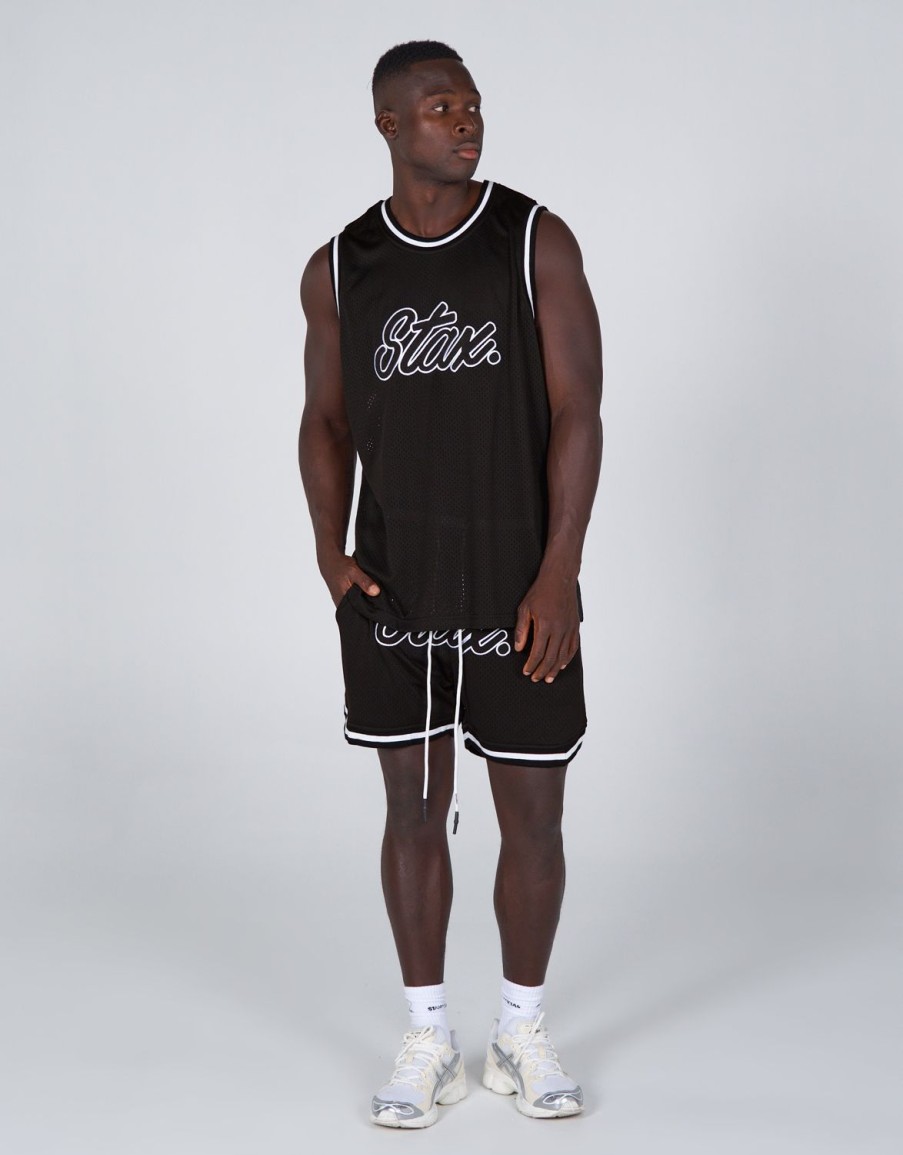 Men STAX T-Shirts & Vests | Court Drip Basketball Singlet Missouri