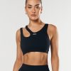 Women STAX Sports Bras & Crop Tops | Flex Crop Nandex Black