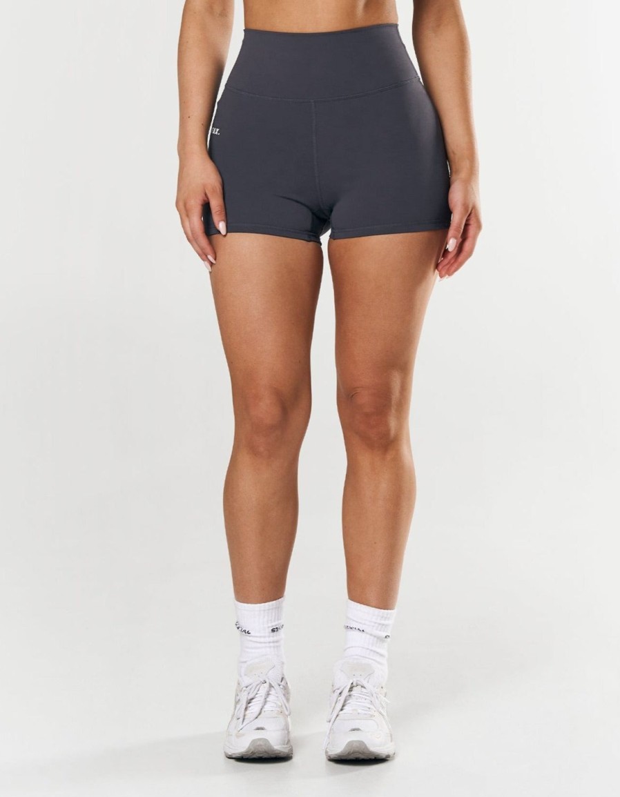 Women STAX Shorts | Mini Bike Shorts Nandex Dark Grey