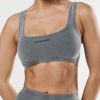 Women STAX Sports Bras & Crop Tops | Oos Crop Stone