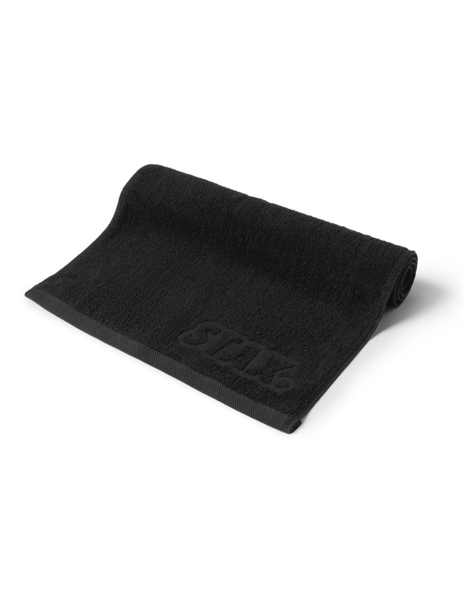 Women STAX Accessories | Core Gym Towel Black