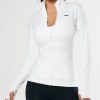 Women STAX Jackets & Coats | Zip Jacket Nandex White