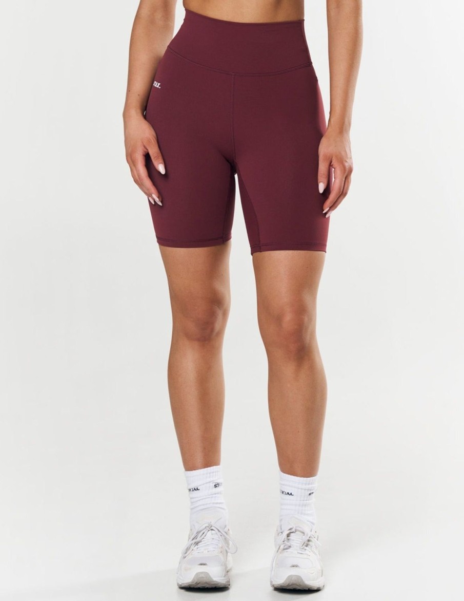 Women STAX Shorts | Original Bike Shorts Nandex Maple Burgundy