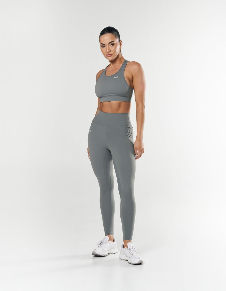 Women STAX Sports Bras & Crop Tops | Blaze Crop Nandex Thyme