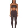 Women STAX Sports Bras & Crop Tops | Sl Bw Bandeau Sable Brown