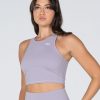 Women STAX Tanks & Singlets | Cropped Tank Nandex Lone Grey