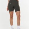 Women STAX Shorts | Premium Seamless Midi Bike Shorts Dovetail