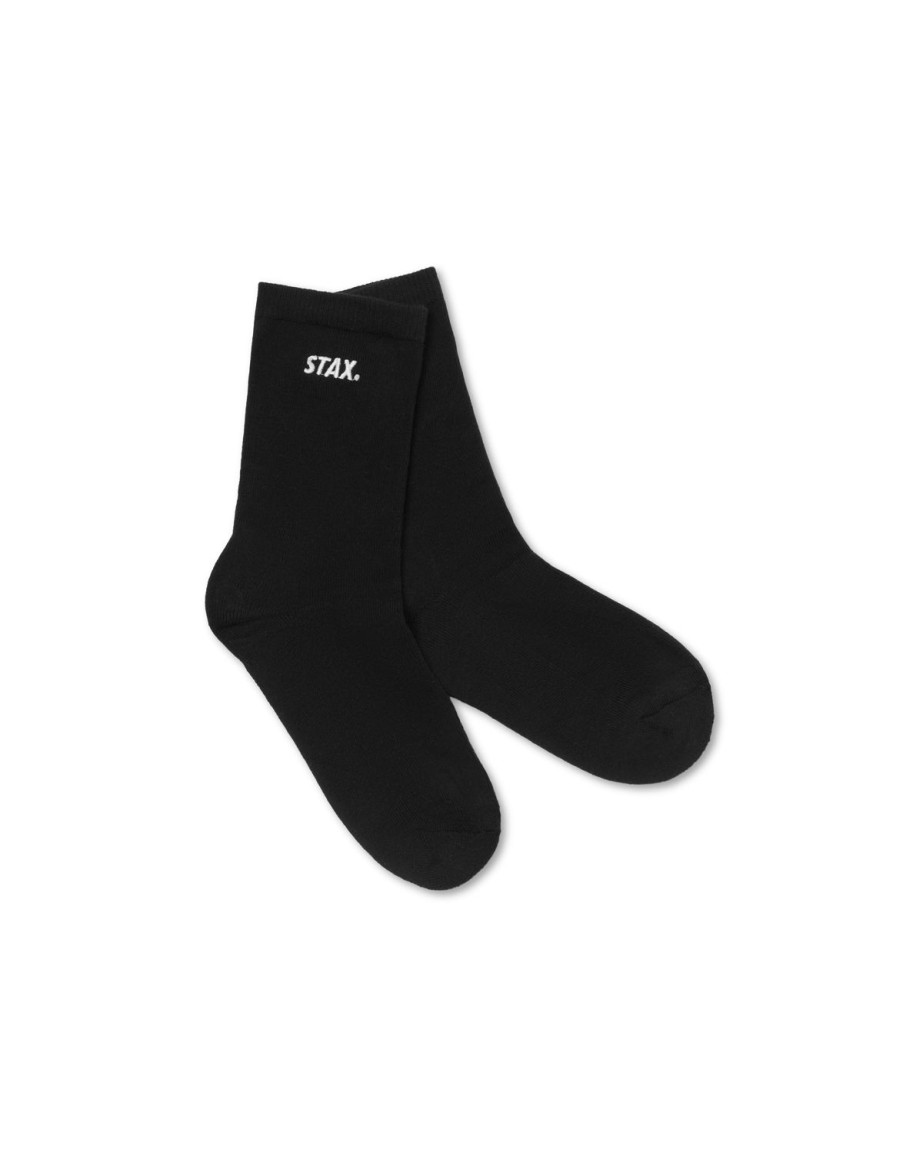 Women STAX Socks | Core Socks Black