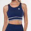 Women STAX Sports Bras & Crop Tops | Racquet Club Band Tank Navy