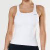 Women STAX Tanks & Singlets | All Dae Tank Nandex White