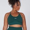 Women STAX Sports Bras & Crop Tops | Premium Seamless Favourites Strappy Crop Pine