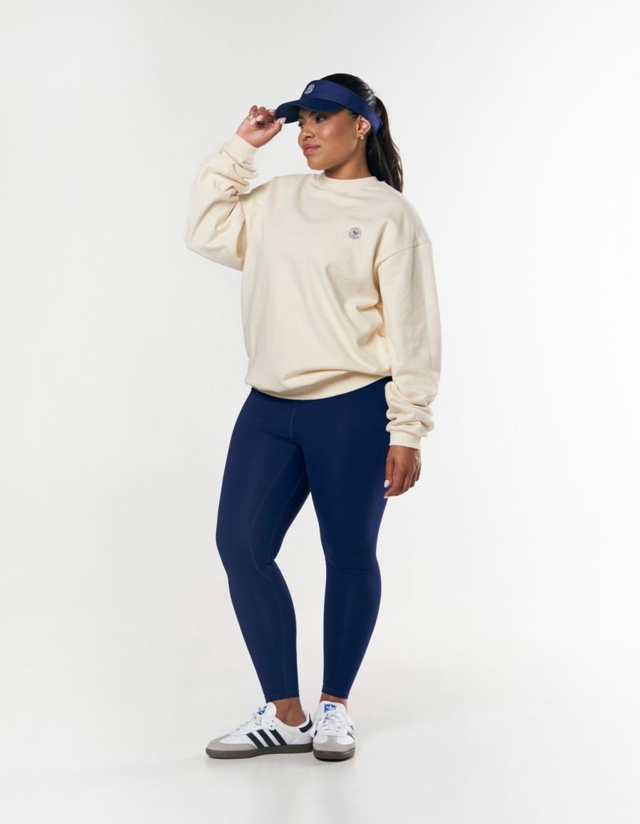 Women STAX Hoodies & Sweaters | Racquet Club Crew Cream