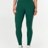 Women STAX Tights & Leggings | Full Length Tights Nandex Original Aspen Green