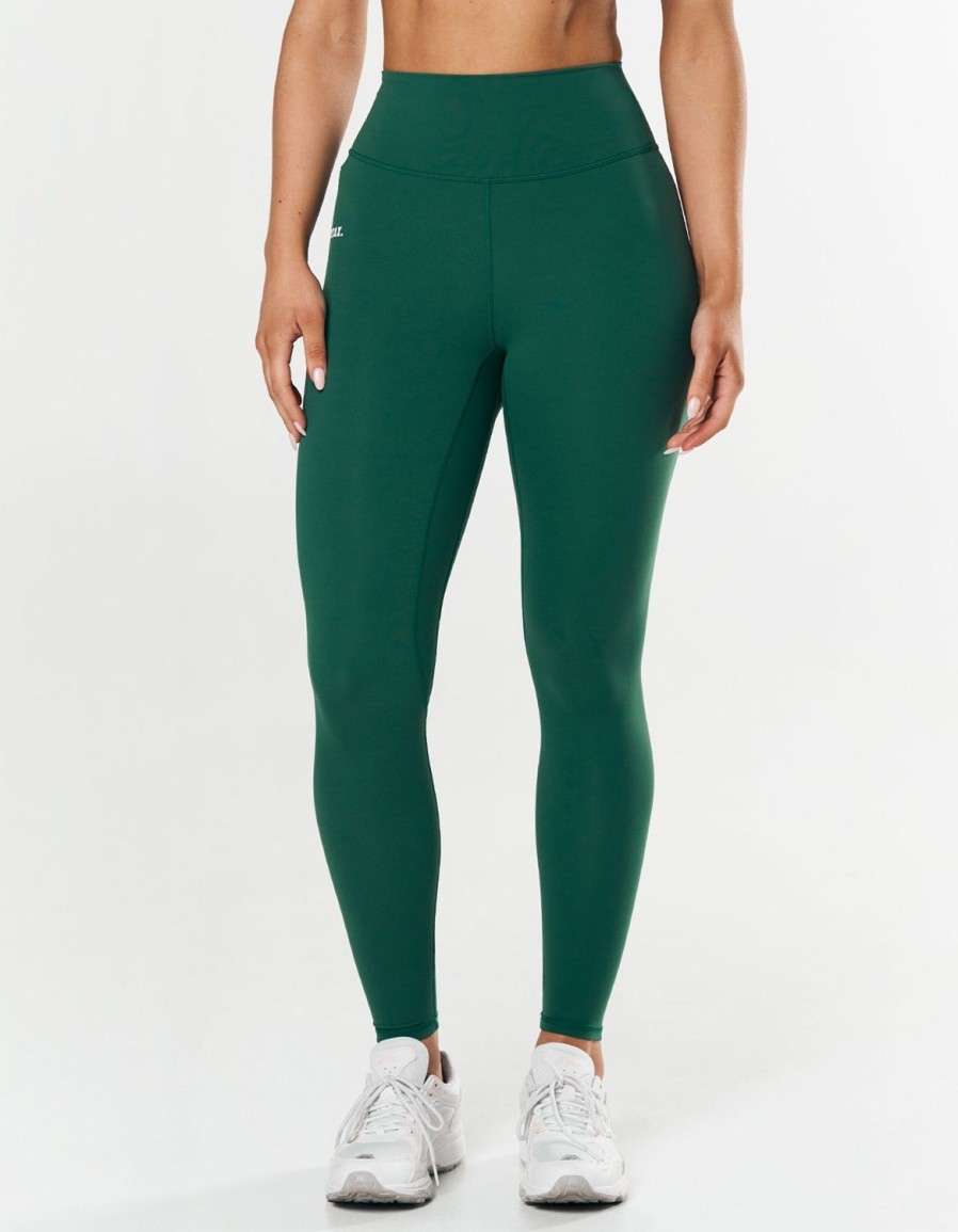 Women STAX Tights & Leggings | Full Length Tights Nandex Original Aspen Green