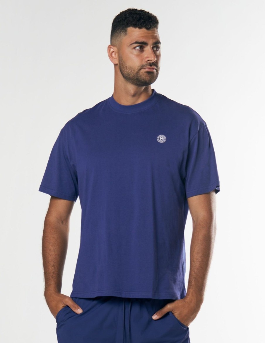 Women STAX Tees | Racquet Club Tee Navy