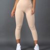 Women STAX Tights & Leggings | 7/8 Tights Nandex Original Ecru Peach