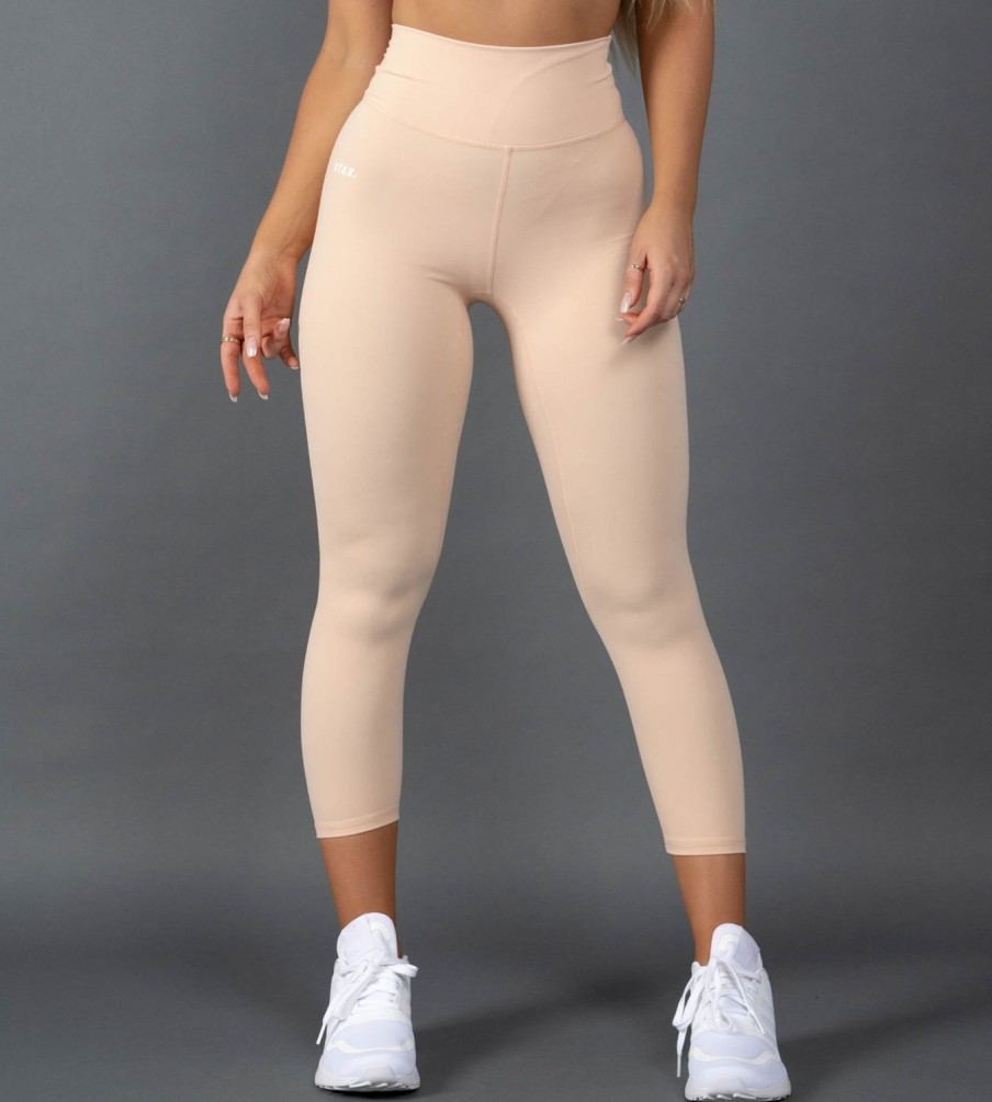 Women STAX Tights & Leggings | 7/8 Tights Nandex Original Ecru Peach