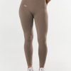 Women STAX Tights & Leggings | Premium Seamless Tights Brown