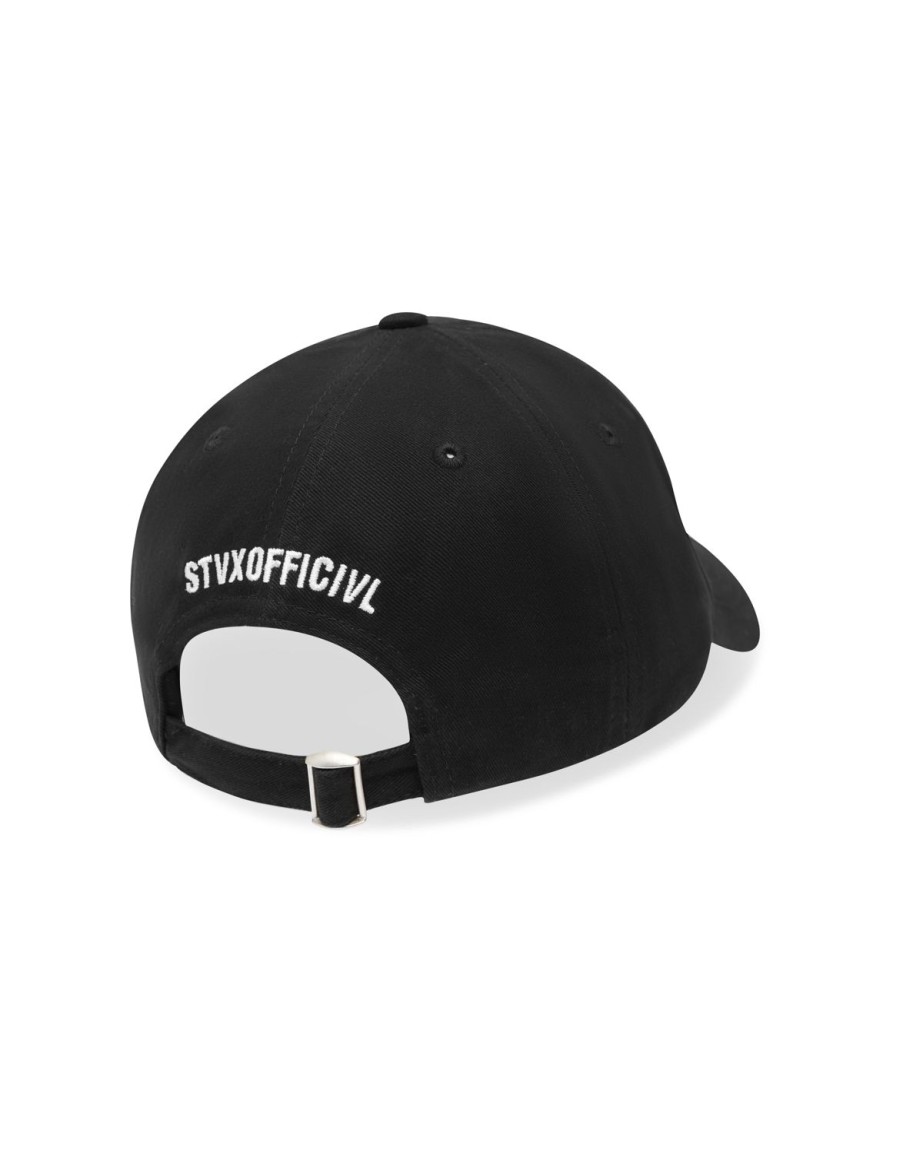 Women STAX Caps | Secondleft Cap Black