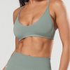 Women STAX Sports Bras & Crop Tops | Seamless Base Bralette Blue