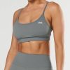 Women STAX Sports Bras & Crop Tops | Delta Crop Nandex Thyme