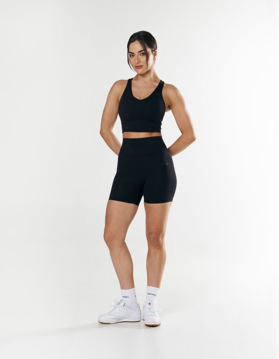 Women STAX Shorts | Midi Biker Shorts Nandex Phantom