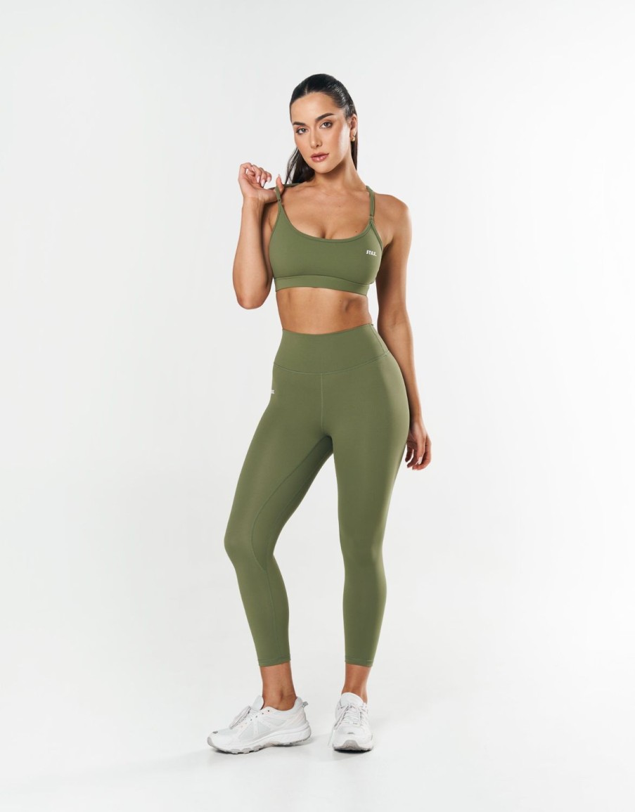 Women STAX Tights & Leggings | 7/8 Tights Nandex Original Khaki