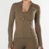 Women STAX Jackets & Coats | Sport Jacket Nandex Brown